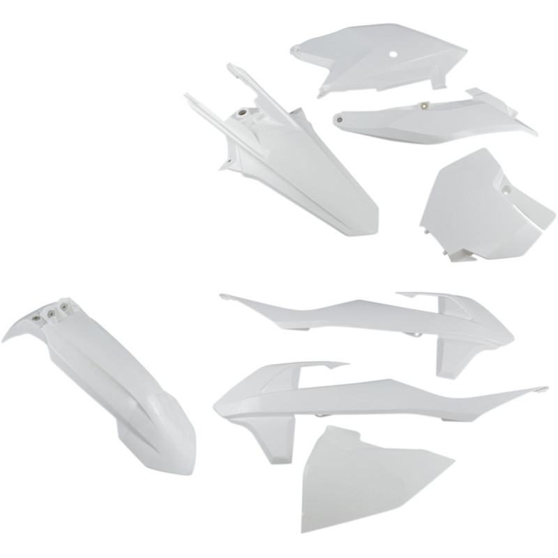 Kit plastiques KTM 85 18-24 WHITE - 14032364