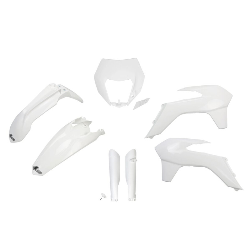 Full kit plastiques EXC 14-16 BLANC - 14032674
