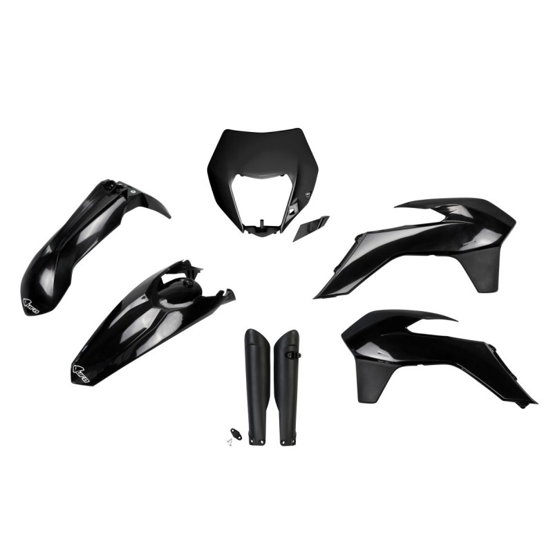 Full kit plastiques EXC 14-16 NOIR - 14032675