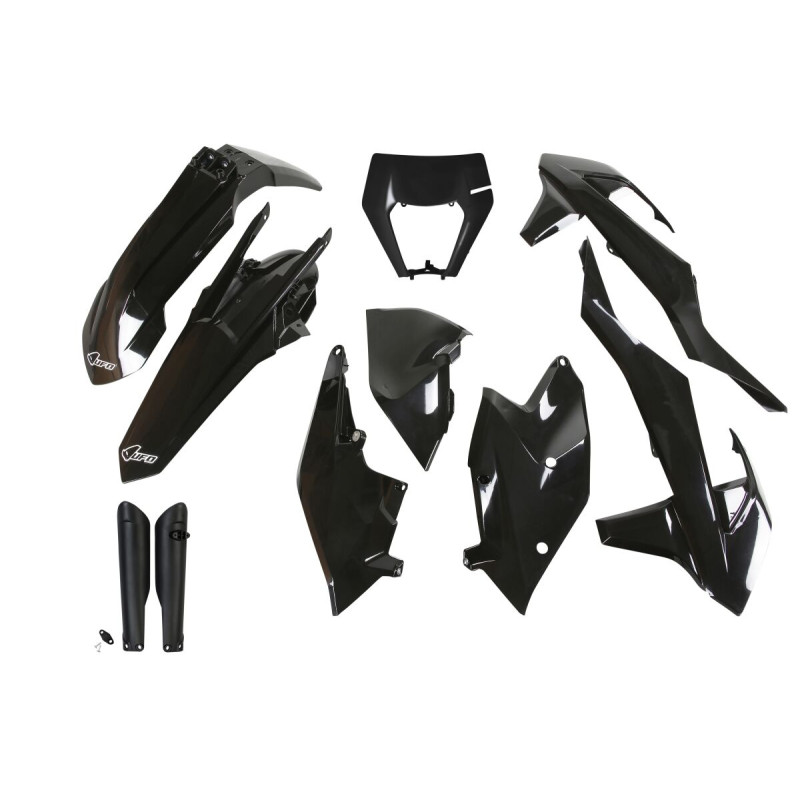 Full kit plastiques EXCEPTIONNEL 17-19 NOIR - 14032679