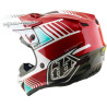 Casque TROY LEE DESIGNS GP Pro Segment Rouge Blanc | Casque GP Pro Segment