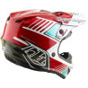 Casque TROY LEE DESIGNS GP Pro Segment Rouge Blanc | Casque GP Pro Segment