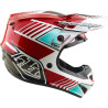 Casque TROY LEE DESIGNS GP Pro Segment Rouge Blanc | Casque GP Pro Segment