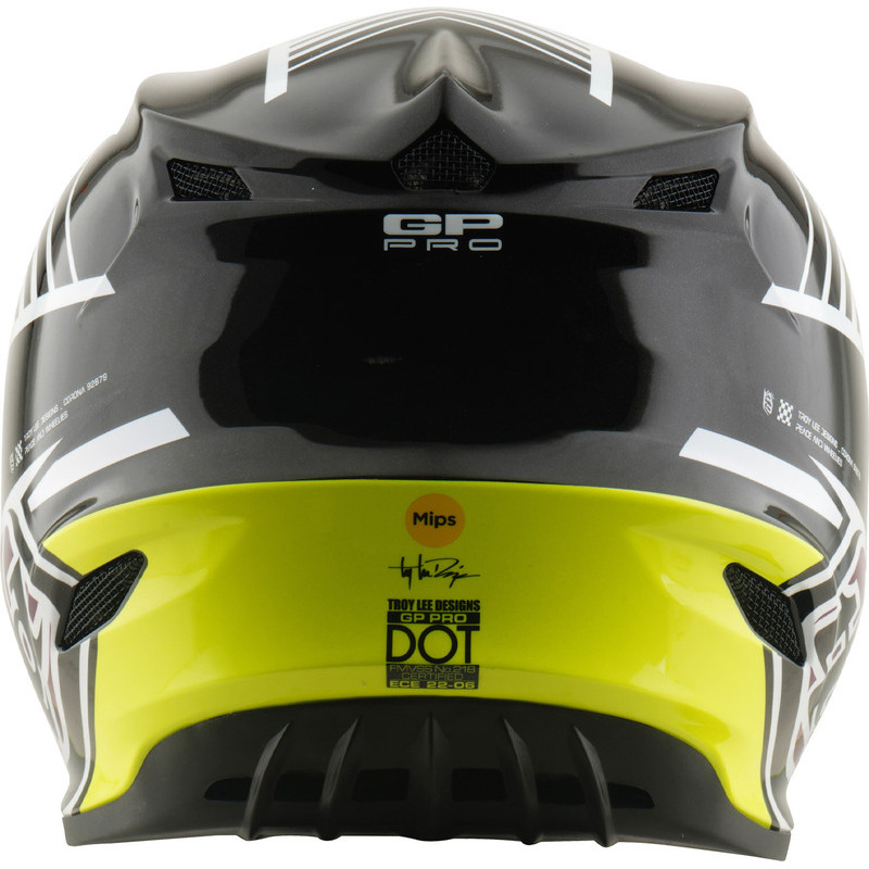 Casque TROY LEE DESIGNS GP Pro Segment Noir Violet | Casque GP Pro Segment