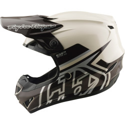 Casque Cross TROY LEE DESIGNS GP Pro Mono Beige Gris | Casque GP Pro Mono