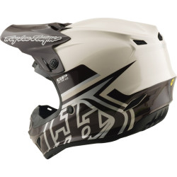 Casque Cross TROY LEE DESIGNS GP Pro Mono Beige Gris | Casque GP Pro Mono