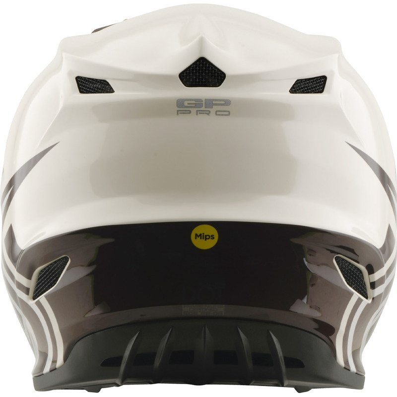 Casque Cross TROY LEE DESIGNS GP Pro Mono Beige Gris | Casque GP Pro Mono