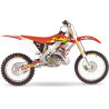 Collecteur Gold Series Fatty FMF acier nickelé réf. 21040 - Honda CR 250 R