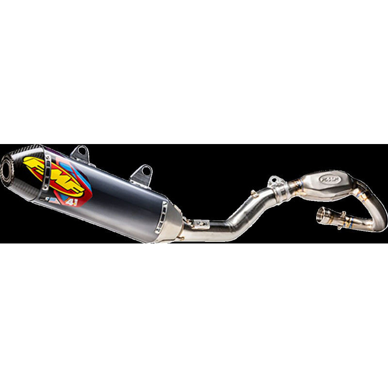 Système d'échappement 4.1 RCT aluminium FMF avec MegaBomb 18201993 - Honda CRF 450 R