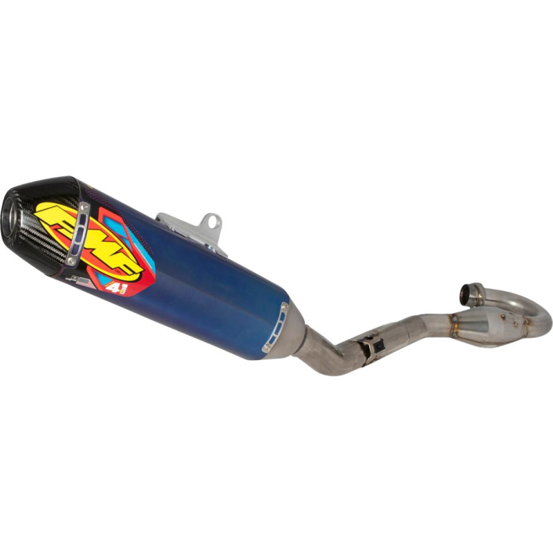 Système d'échappement 4.1 RCT titane anodisé FMF avec MegaBomb 18202101 - Honda CRF 250 R