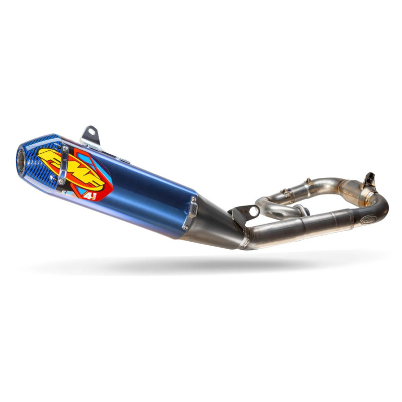 Système d'échappement 4.1 RCT titane anodisé FMF avec MegaBomb 18202197 - Yamaha YZ 450 F
