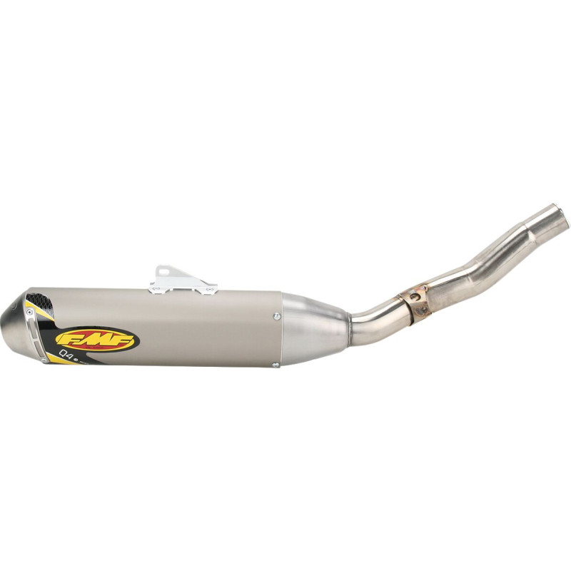 Silencieux slip-on Q4 FMF en aluminium, réf. 18210581 - Yamaha YZ 250 F et Yamaha YZ 450 F