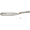 Silencieux slip-on Q4 FMF en aluminium, réf. 18210581 - Yamaha YZ 250 F et Yamaha YZ 450 F