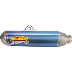 Silencieux slip-on Q4 FMF en aluminium, réf. 18210653 - Honda CRF 250 R et Honda CRF 250 X