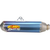 Silencieux slip-on Q4 FMF en aluminium, réf. 18210653 - Honda CRF 250 R et Honda CRF 250 X