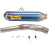 Silencieux slip-on Q4 FMF en aluminium, réf. 18210653 - Honda CRF 250 R et Honda CRF 250 X