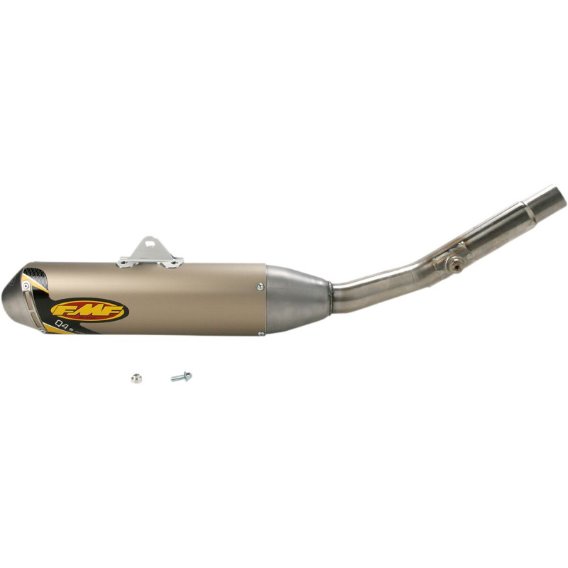 Silencieux slip-on Q4 FMF en aluminium, réf. 18210678 - Yamaha YZ 450 F