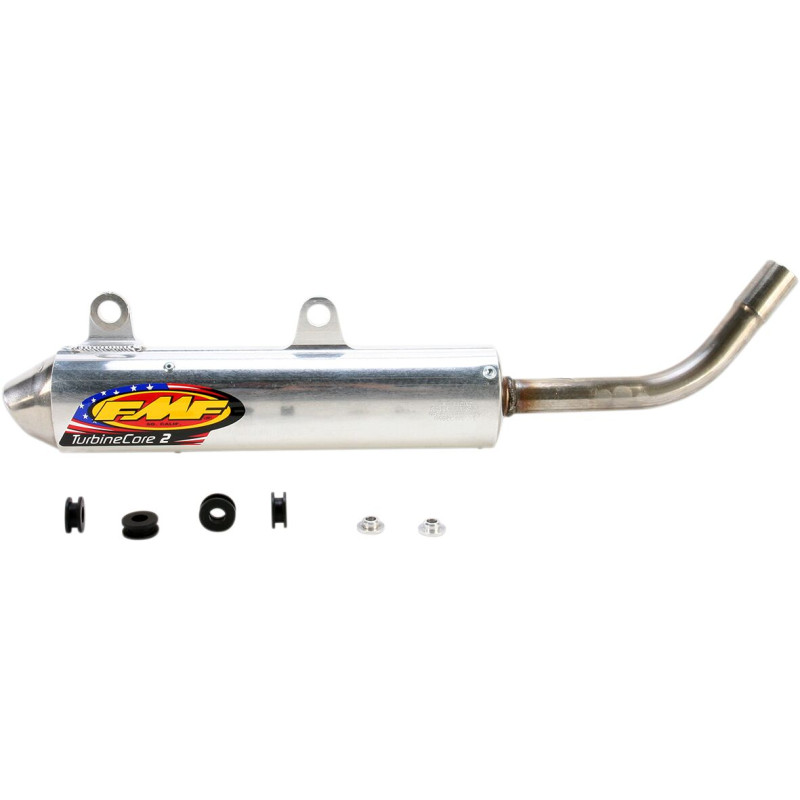 Silencieux TurbineCore 2 FMF avec pare-étincelles, réf. 18211192 - KTM SX 250