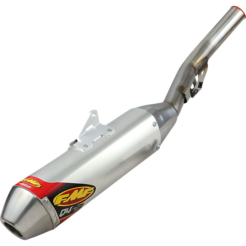 Silencieux Slip-On Q4 HEX FMF aluminium, réf. 44426 - Yamaha YZ 250 F et Yamaha YZ 250 FX
