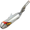 Silencieux Slip-On Q4 HEX FMF aluminium, réf. 44426 - Yamaha YZ 250 F et Yamaha YZ 250 FX
