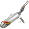 Silencieux Slip-On Q4 HEX FMF aluminium, réf. 44426 - Yamaha YZ 250 F et Yamaha YZ 250 FX