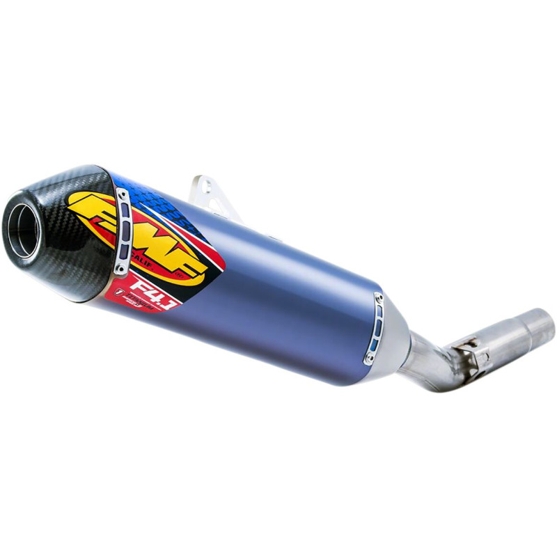 Silencieux Slip-On Factory 4.1 RCT FMF titane/carbone, réf. 44429 - Yamaha YZ 250 F