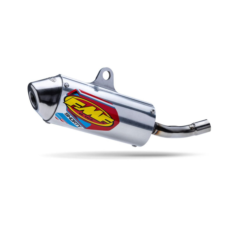 Silencieux PowerCore 2 Shorty FMF aluminium, réf. 25187 - KTM SX 125 et KTM SX 150