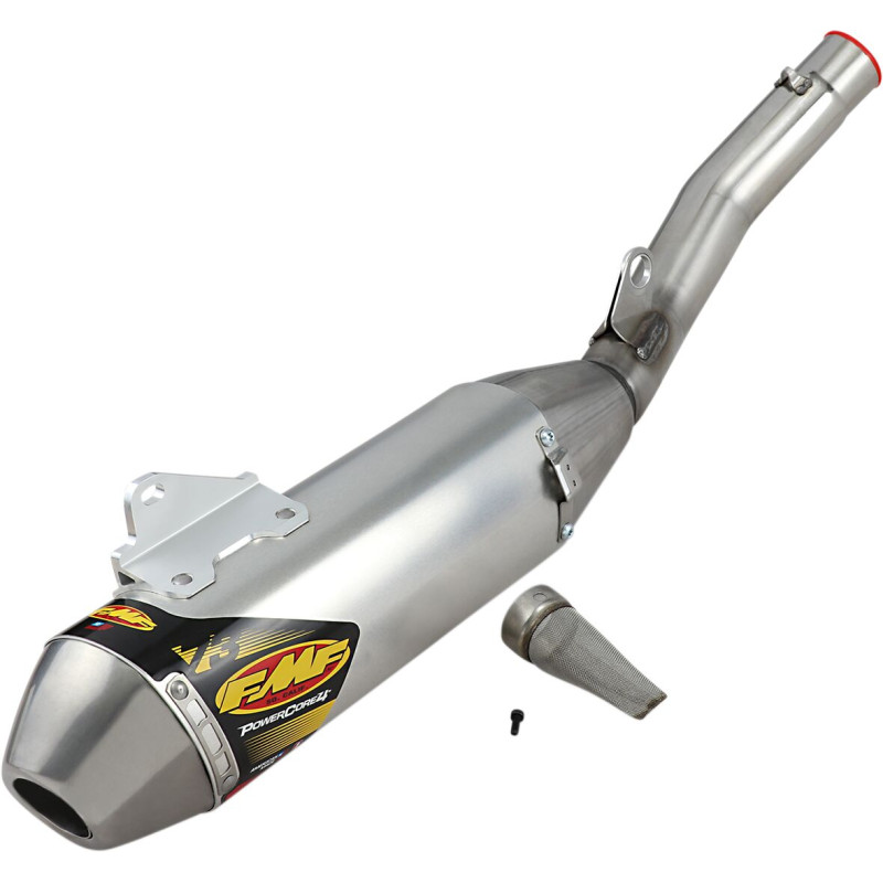 Silencieux Slip-On PowerCore 4 HEX FMF aluminium, réf. 44441 - Yamaha YZ 450 F et Yamaha YZ 450 FX