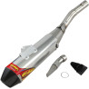 Silencieux Slip-On Factory 4.1 RCT FMF acier inoxydable et aluminium, réf. 44443 - Yamaha YZ 450 F