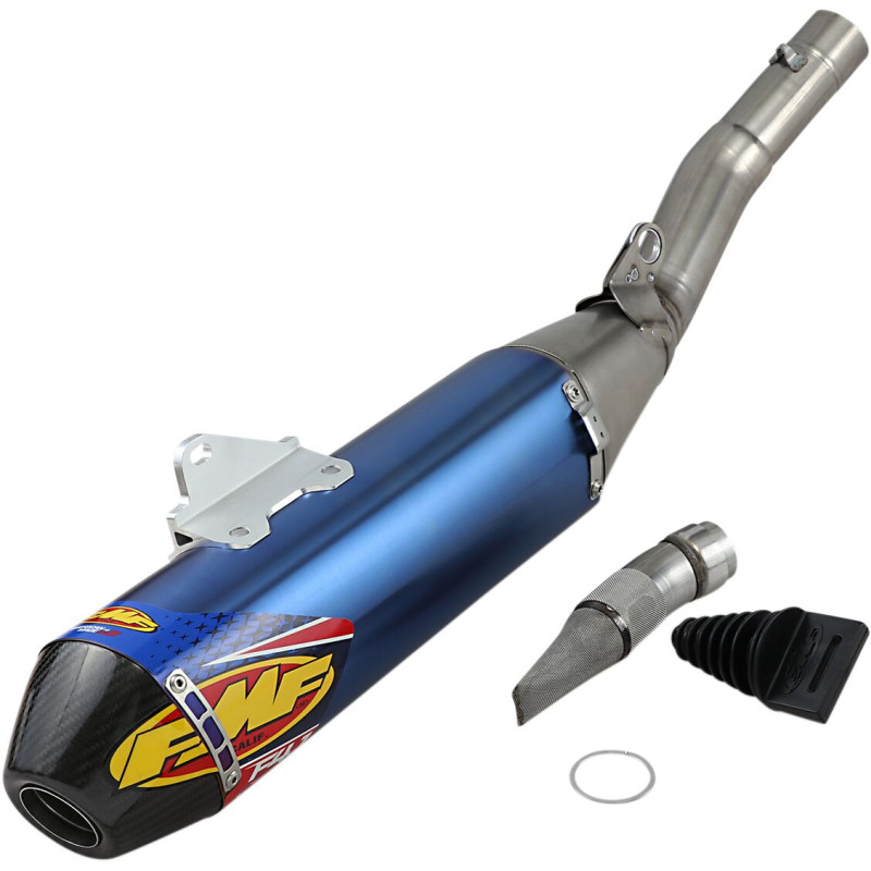 Silencieux Slip-On Factory 4.1 RCT FMF titane anodisé, réf. 44445 - Yamaha YZ 450 F