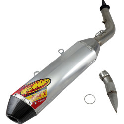 Silencieux Slip-On Factory 4.1 RCT FMF acier inoxydable et aluminium, réf. 45628 - KTM SX-F 350