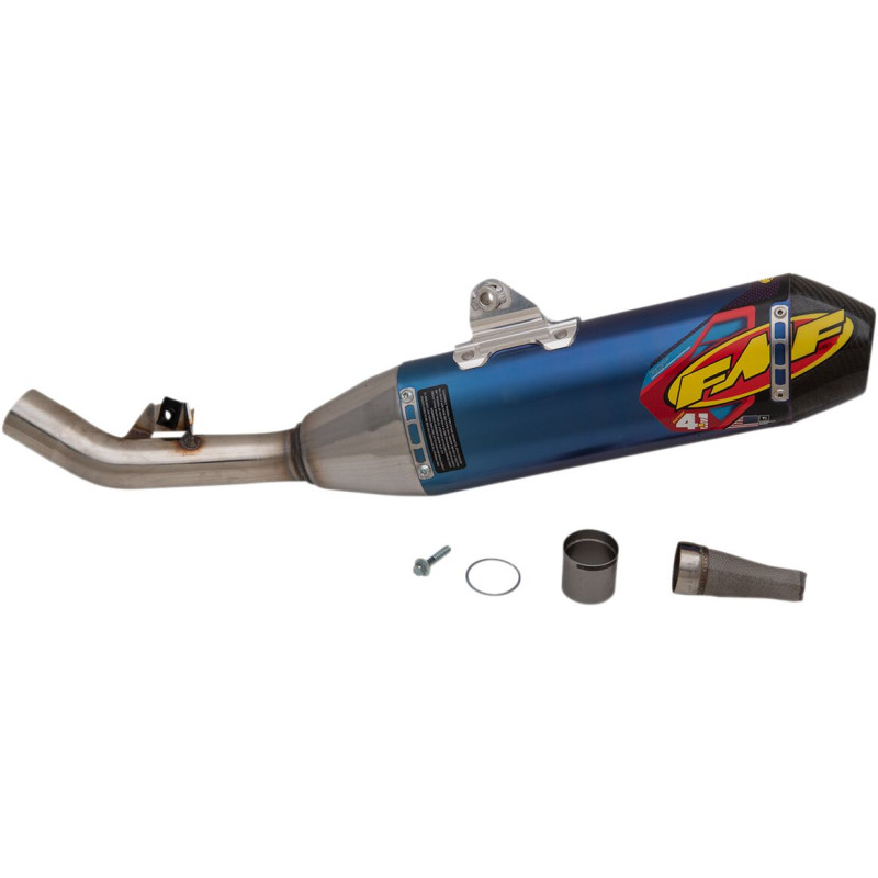 Silencieux Slip-On Factory 4.1 RCT FMF titane anodisé, réf. 41587 - Honda CRF 450 X