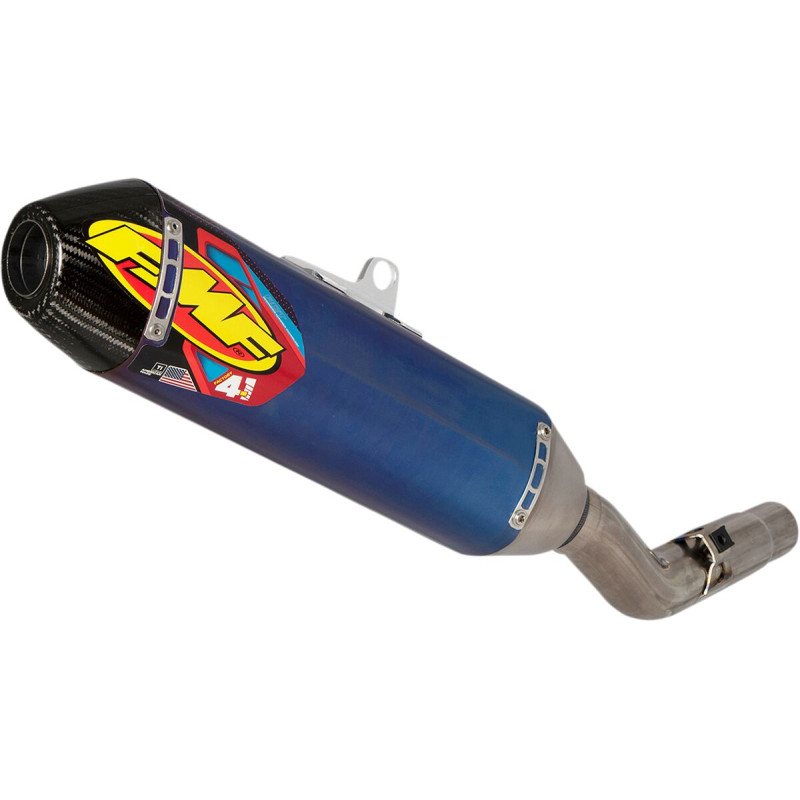 Silencieux Slip-On Factory 4.1 FMF acier inoxydable et aluminium, réf. 41603 - Honda CRF 450 R