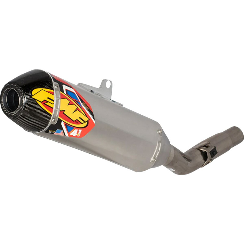 Silencieux Slip-On Factory 4.1 RCT FMF acier inoxydable, réf. 41610 - Honda CRF 250 R