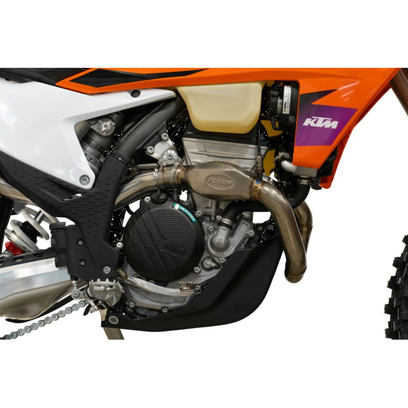 Collecteur MegaBomb FMF acier inoxydable avec tube intermédiaire, réf. 45605 - KTM SX-F 450