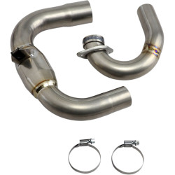 Collecteur MegaBomb FMF titane, réf. 44450 - Yamaha YZ 250 F et Yamaha YZ 250 FX