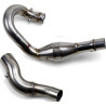 Collecteur MegaBomb FMF acier inoxydable, réf. 45640 - KTM EXC-F 350
