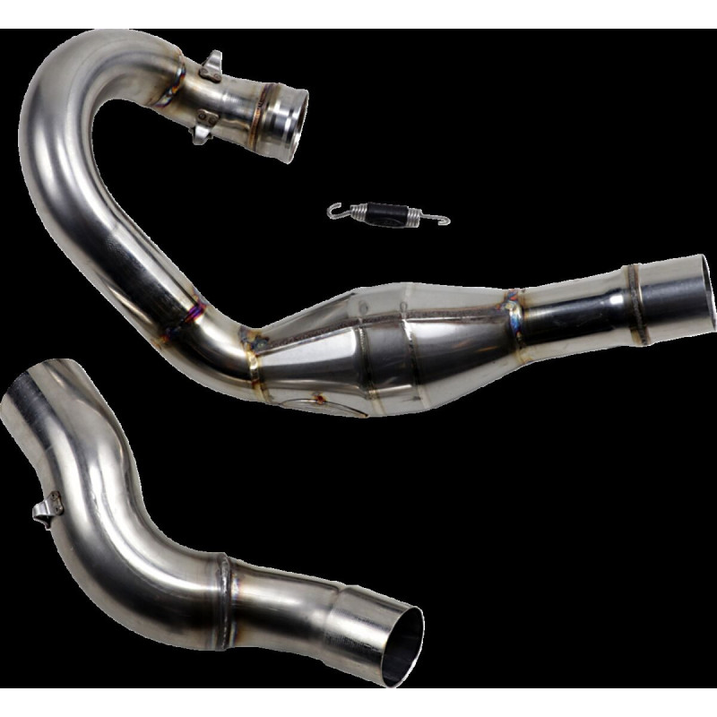 Collecteur MegaBomb FMF acier inoxydable, réf. 45640 - KTM EXC-F 350