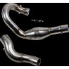 Collecteur MegaBomb FMF acier inoxydable, réf. 45640 - KTM EXC-F 350