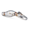 Collecteur MegaBomb FMF 4 temps acier inoxydable, réf. 41598 - Honda CRF 450 R et Honda CRF 450 RX