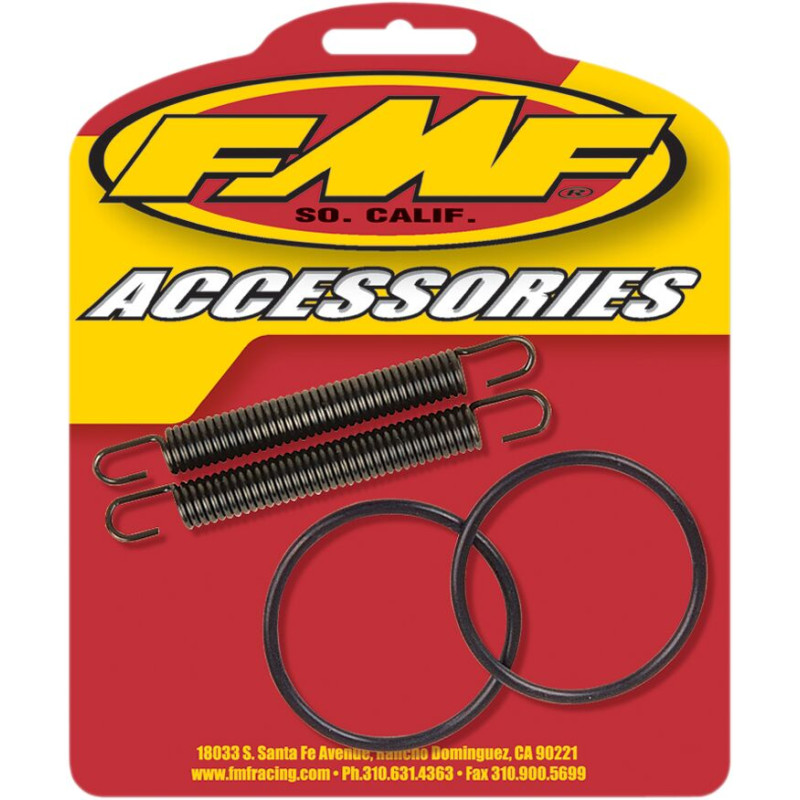 Kit ressort/joint torique FMF pour collecteur, réf. 11307 - Honda CR 250 R