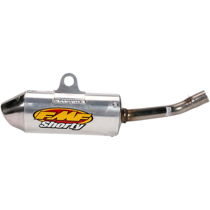 Silencieux PowerCore 2 Shorty FMF aluminium, réf. 24010 - Yamaha YZ 125 et Yamaha YZ 125 X