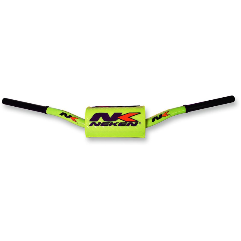 Guidon oversize NEKEN aluminium jaune fluo, réf. R00101BC-YEF - Honda CRF 250 F