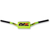 Guidon oversize NEKEN aluminium jaune fluo, réf. R00172C-YEF - Honda CRF 250 F