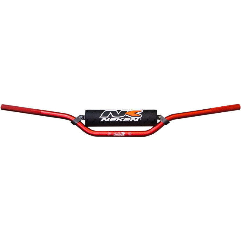 Guidon standard NEKEN aluminium rouge, réf. E00053-RD - Honda CR 250 R