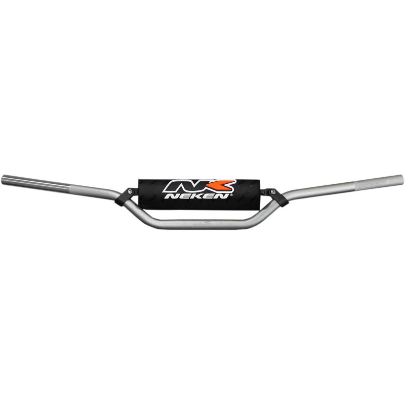 Guidon standard NEKEN bas aluminium argent, réf. E00055-S - Honda CR 250 R