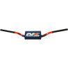 Guidon aluminium oversize Neken cintrage 133C orange/bleu - Honda CRF 250 F