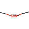 Guidon oversize NEKEN cintrage 121C Rouge / Blanc - Honda CRF 250 F