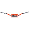 Guidon NEKEN SFH Smooth Feeling cintrage K-Bar orange fluo / blanc - Honda CRF 250 F