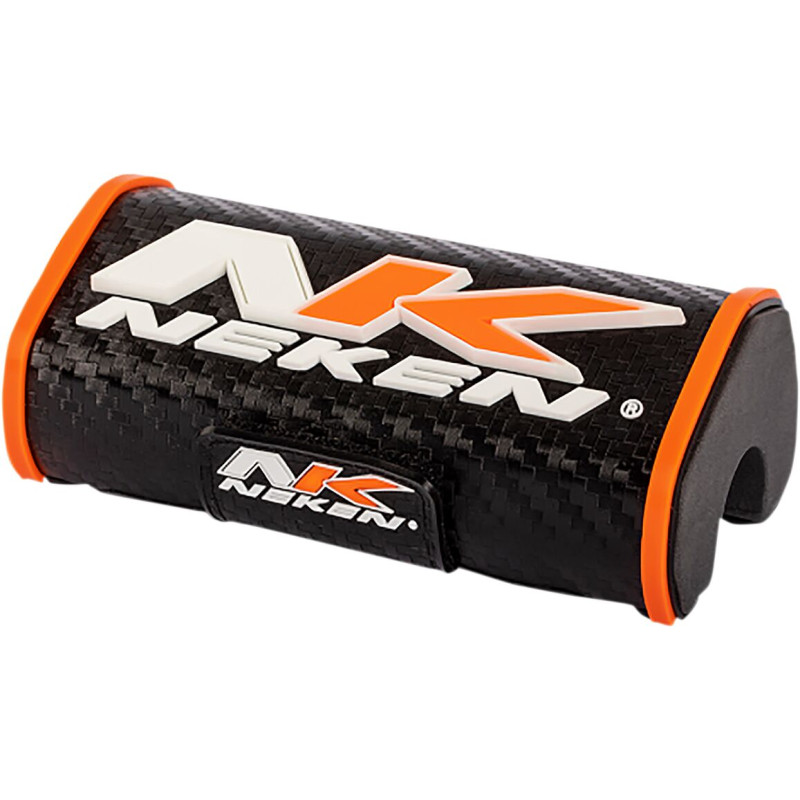 Coussin de guidon Enduro NEKEN 3D coloris noir/orange - KTM SX 125, KTM SX 250 et KTM SX-F 250